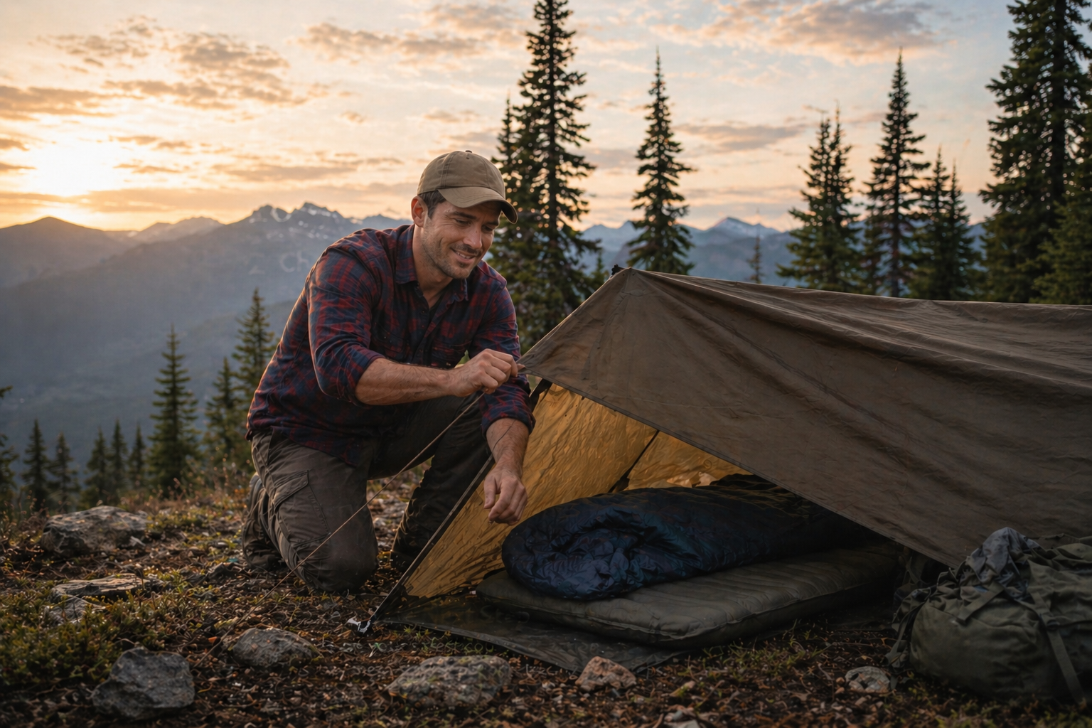Shelter Layering 101: How to Stay Warm, Dry, and Rested Outdoors