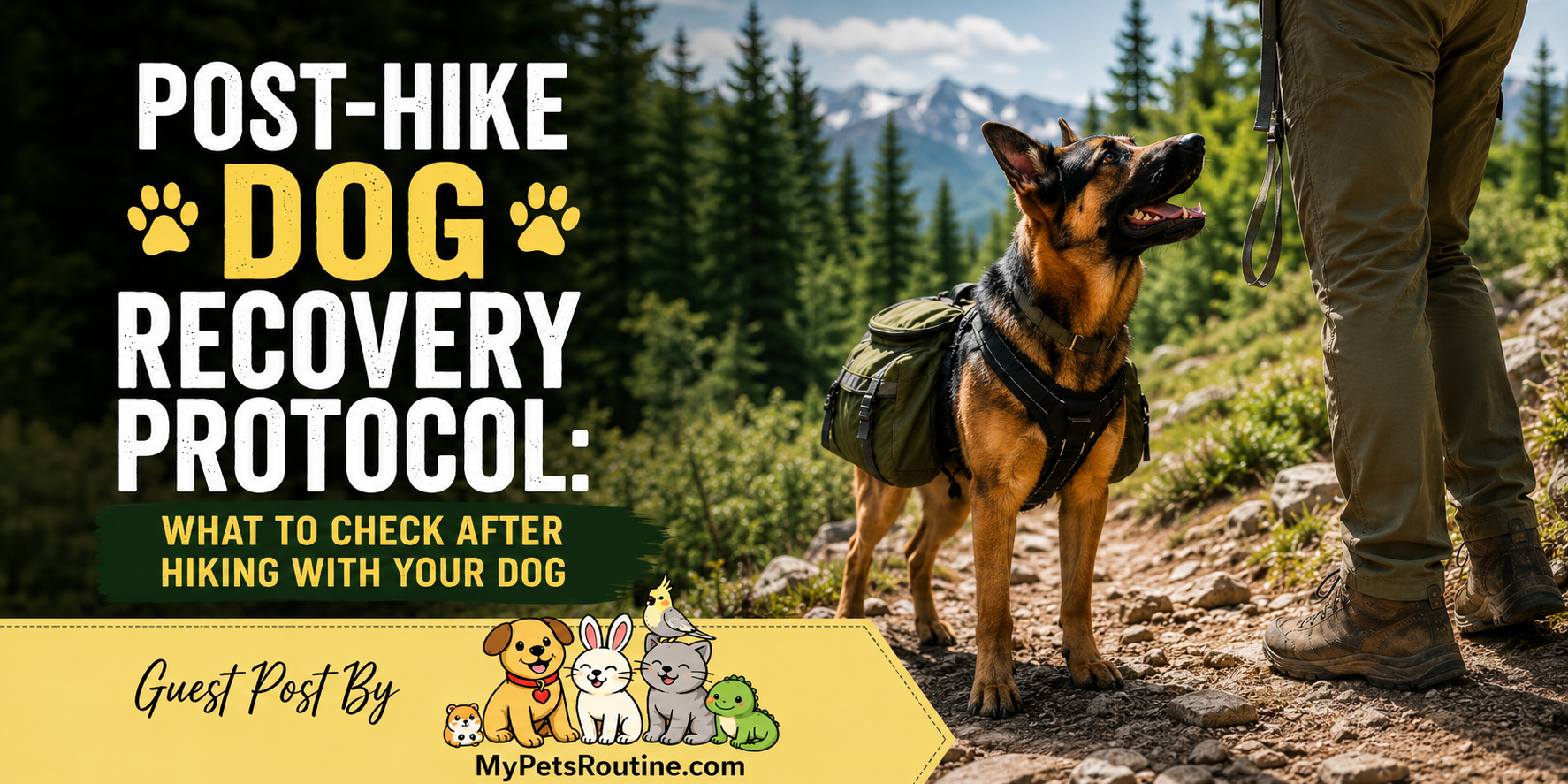 Post-Hike Dog Recovery Guide